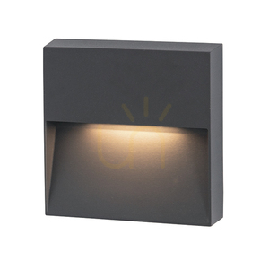 Außenwand-Stufenleuchte LED 6W Graphit ZAMBELIS small 2