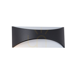 Zambelis E265 LED-Außenwandleuchte dunkelgrau 11 W IP65 small 0