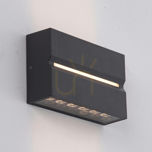 Prüfen Außenwandleuchte LED 15W Graphit Zambelis IP54 3000K