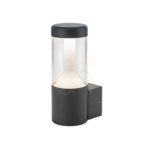 Aussicht Außenwandleuchte LED 10W Graphit Zambelis IP54 3000K Aluminium Außenwandleuchte LED 10W Graphit Zambelis IP54 3000K Aluminium