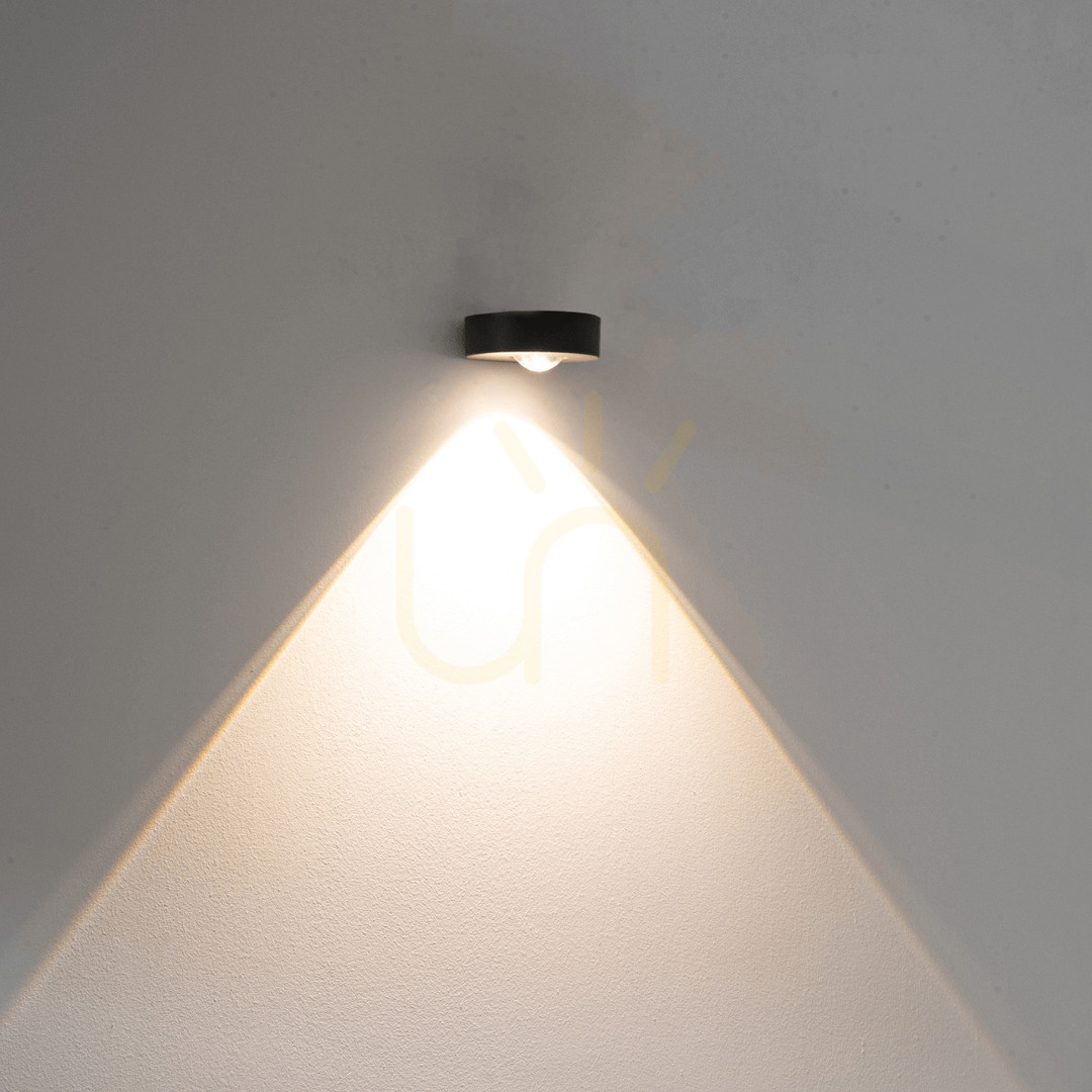 Außenwandleuchte LED 9W Graphit IP54 Zambelis