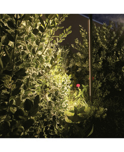 LED-Gartenleuchte mit Erdspieß Zambelis E280 15W 100 cm dunkelbraun small 3
