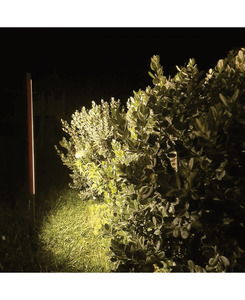 LED-Gartenleuchte mit Erdspieß Zambelis E280 15W 100 cm dunkelbraun small 4