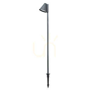 Gartenleuchte mit Erdspieß E282 100 cm 1xGU10 Graphit ZAMBELIS small 1