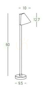 Außen-Pollerleuchte LED 6W Graphit ZAMBELIS 2 Außen-Pollerleuchte LED 6W Graphit ZAMBELIS small 2