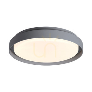 Zambelis E327 Außen-Deckenleuchte graphit, LED 20 W 3000 K, IP65, Ø27 cm small 0