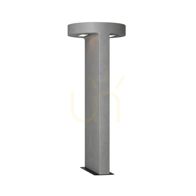 Aussicht Bodenleuchte LED 2x8w 3000k Beton ZAMBELIS Bodenleuchte LED 2x8w 3000k Beton ZAMBELIS