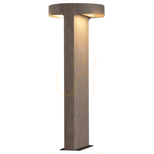 Prüfen Bodenleuchte LED 2x8w 3000k Beton ZAMBELIS