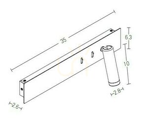 Leselicht LED 3W mit Hintergrundbeleuchtung 10W Weiß ZAMBELIS small 2