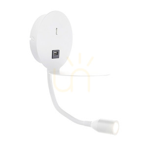 Wandlampe LED 3W Weiß matt Zambelis small 0