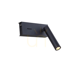 Wandleuchte LED 3W Schwarz Zambelis 3000K Aluminium small 0