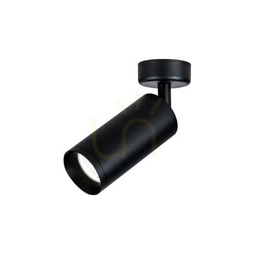 Prüfen Schwenkbarer LED-Deckenstrahler Zambelis S055-24, schwarz, 9 W