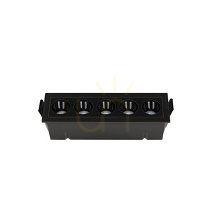 Zambelis S192 – schwarze LED-Einbauleuchte 12 W, 3000 K small 0