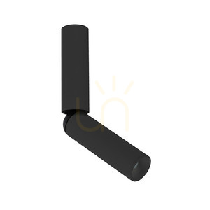 LED-Deckenspotleuchte 5W 3000k Schwarz ZAMBELIS small 0