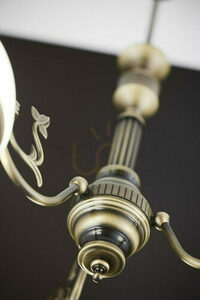 ZEUS Kronleuchter Messing 3xE27/15W small 11