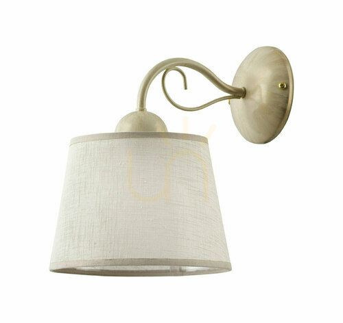 Prüfen Wandleuchte KAMELIA Beige 1xE27/15W