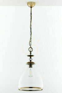 ISLA Pendelleuchte aus Messing 1XE27/15W 1 ISLA Pendelleuchte aus Messing 1XE27/15W small 1