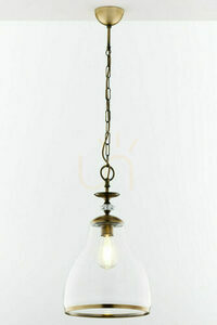 ISLA Pendelleuchte aus Messing 1XE27/15W 0 ISLA Pendelleuchte aus Messing 1XE27/15W small 0