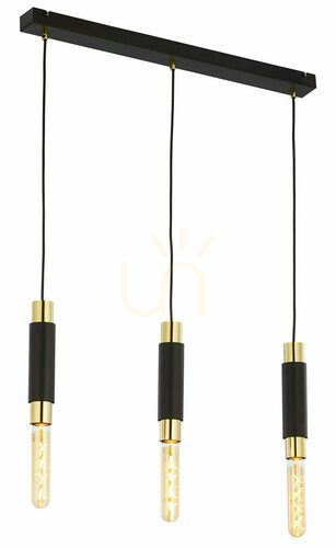 Prüfen LILE Pendelleuchte Gold 3XE27/15W
