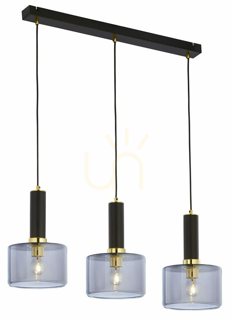 Prüfen VANES Pendelleuchte Gold 3XE27/15W VANES Pendelleuchte Gold 3XE27/15W