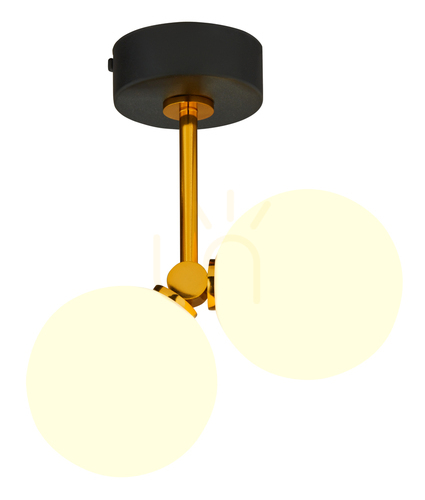 Prüfen Wandleuchte LUNA Gold 2xG9/14W