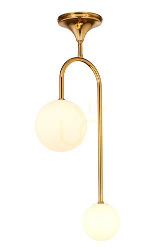 Prüfen Kronleuchter SELEN Gold 2xG9/14W