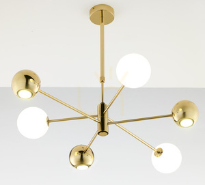 MOKA Kronleuchter Gold 3xG9/3xGU10/14W 3 MOKA Kronleuchter Gold 3xG9/3xGU10/14W small 3