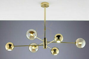 MOKA Kronleuchter Gold 3xG9/3xGU10/14W small 14