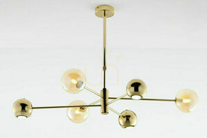 MOKA Kronleuchter Gold 3xG9/3xGU10/14W small 8
