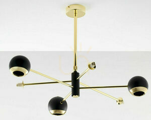 MOKA Kronleuchter Gold 3xG9/3xGU10/14W small 8