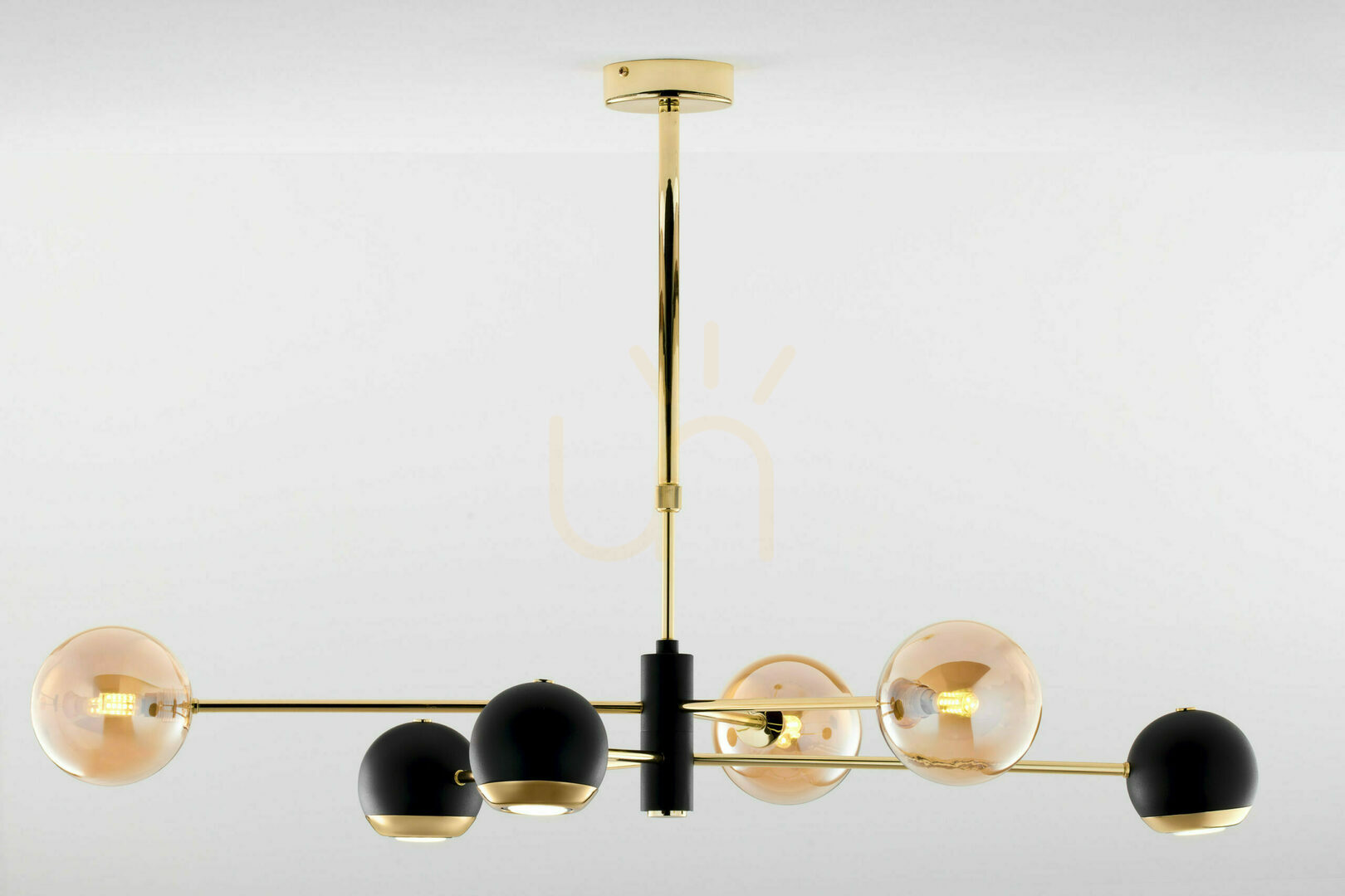 Prüfen MOKA Kronleuchter Gold 3xG9/3xGU10/14W MOKA Kronleuchter Gold 3xG9/3xGU10/14W
