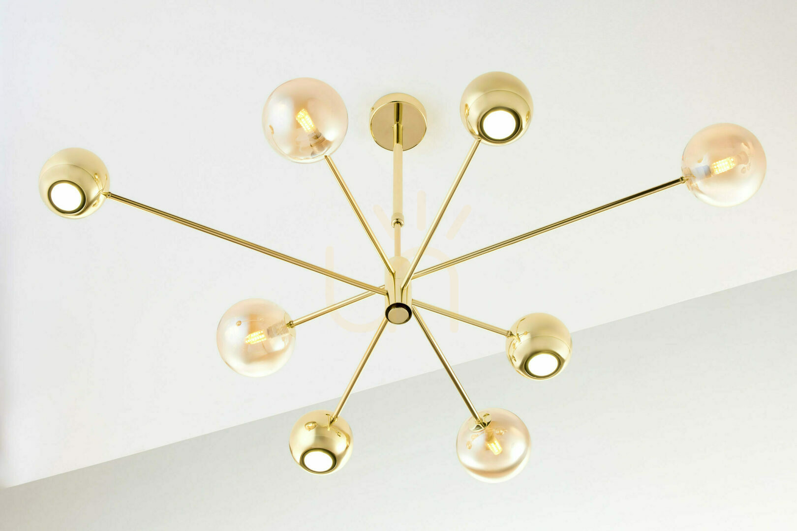 Anzeige MOKA Kronleuchter Gold 4xG9/4xGU10/14W MOKA Kronleuchter Gold 4xG9/4xGU10/14W