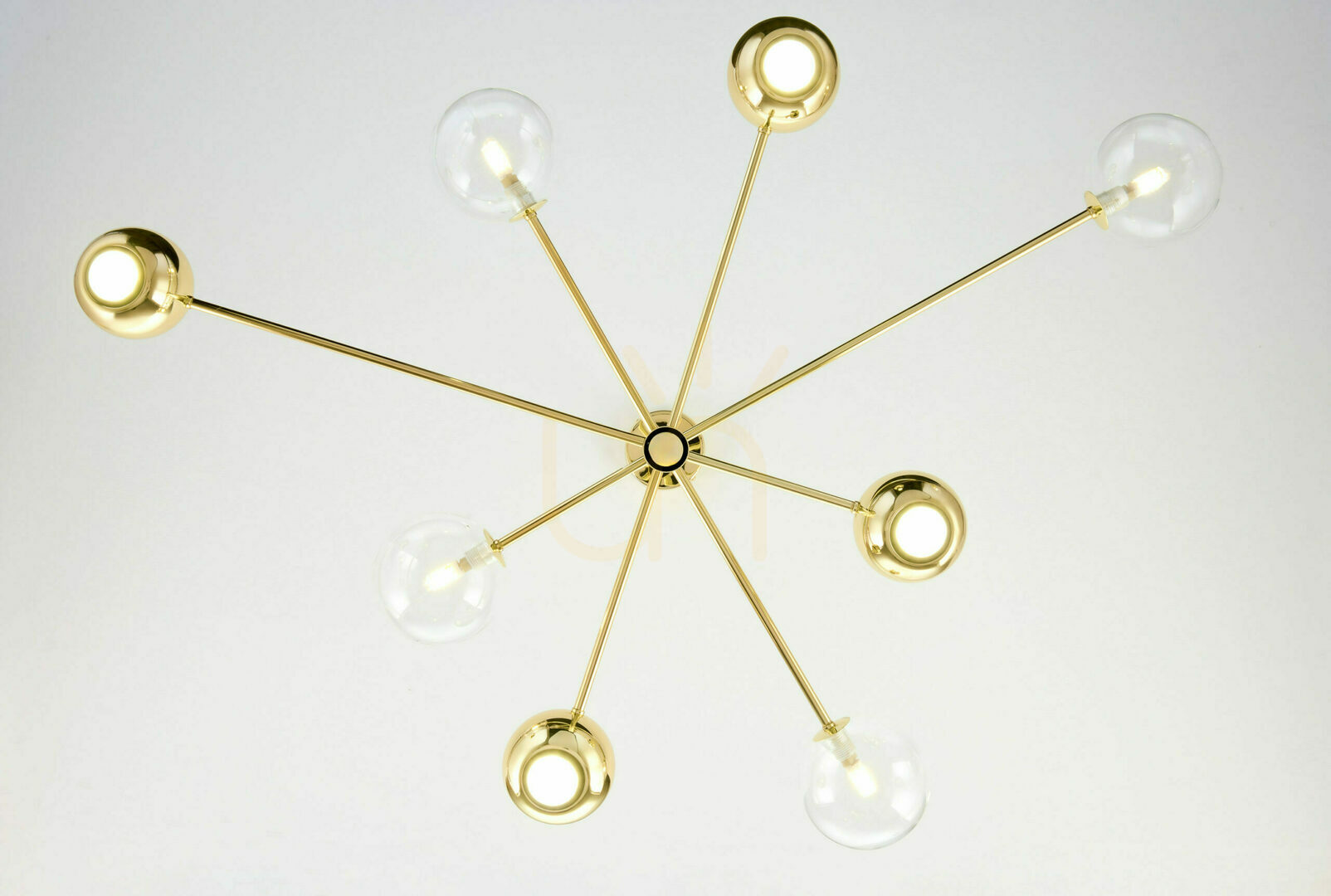 Zeige MOKA Kronleuchter Gold 4xG9/4xGU10/14W MOKA Kronleuchter Gold 4xG9/4xGU10/14W