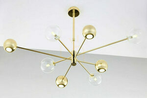 MOKA Kronleuchter Gold 4xG9/4xGU10/14W 6 MOKA Kronleuchter Gold 4xG9/4xGU10/14W small 6