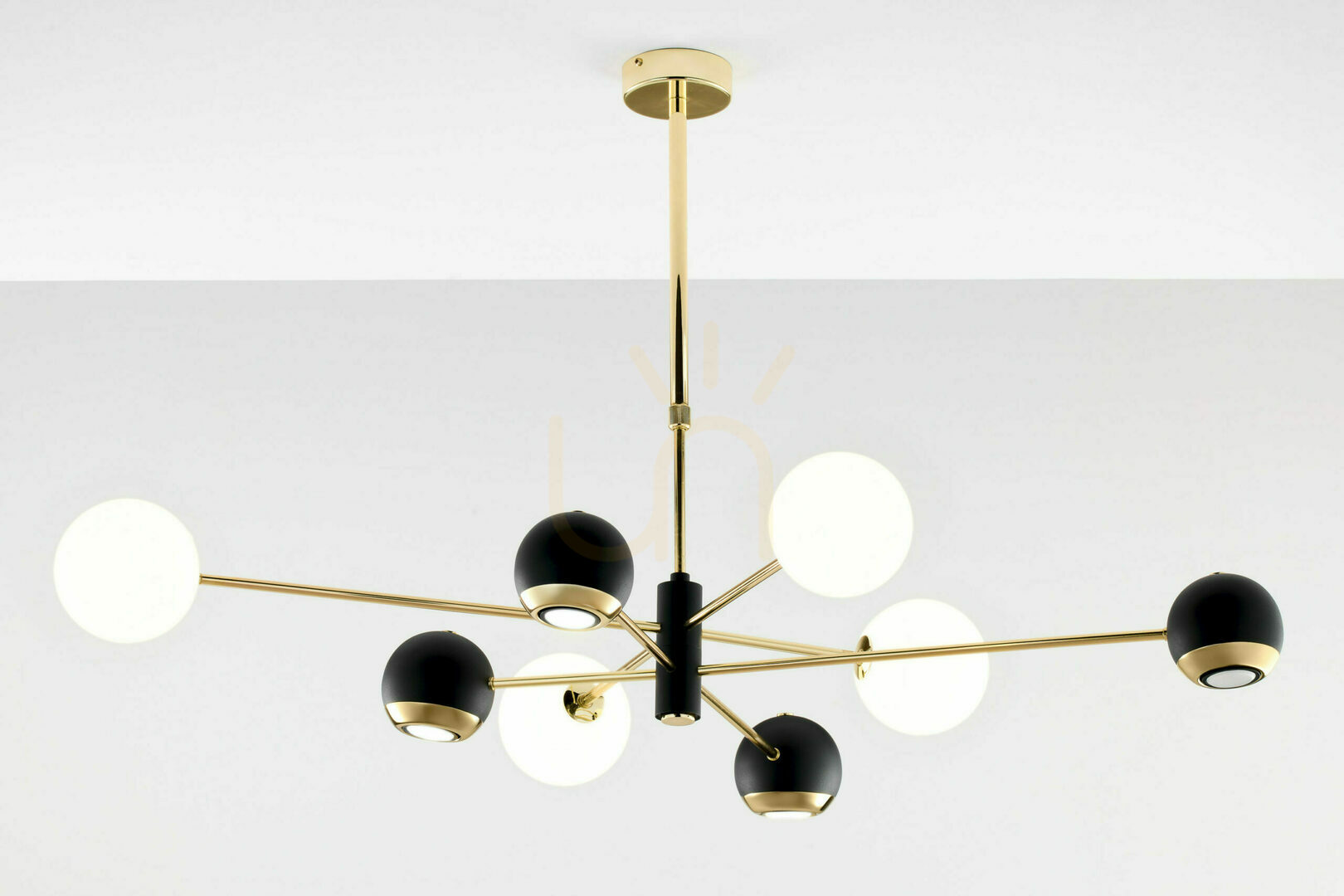 Vorschau MOKA Kronleuchter Gold 4xG9/4xGU10/14W MOKA Kronleuchter Gold 4xG9/4xGU10/14W