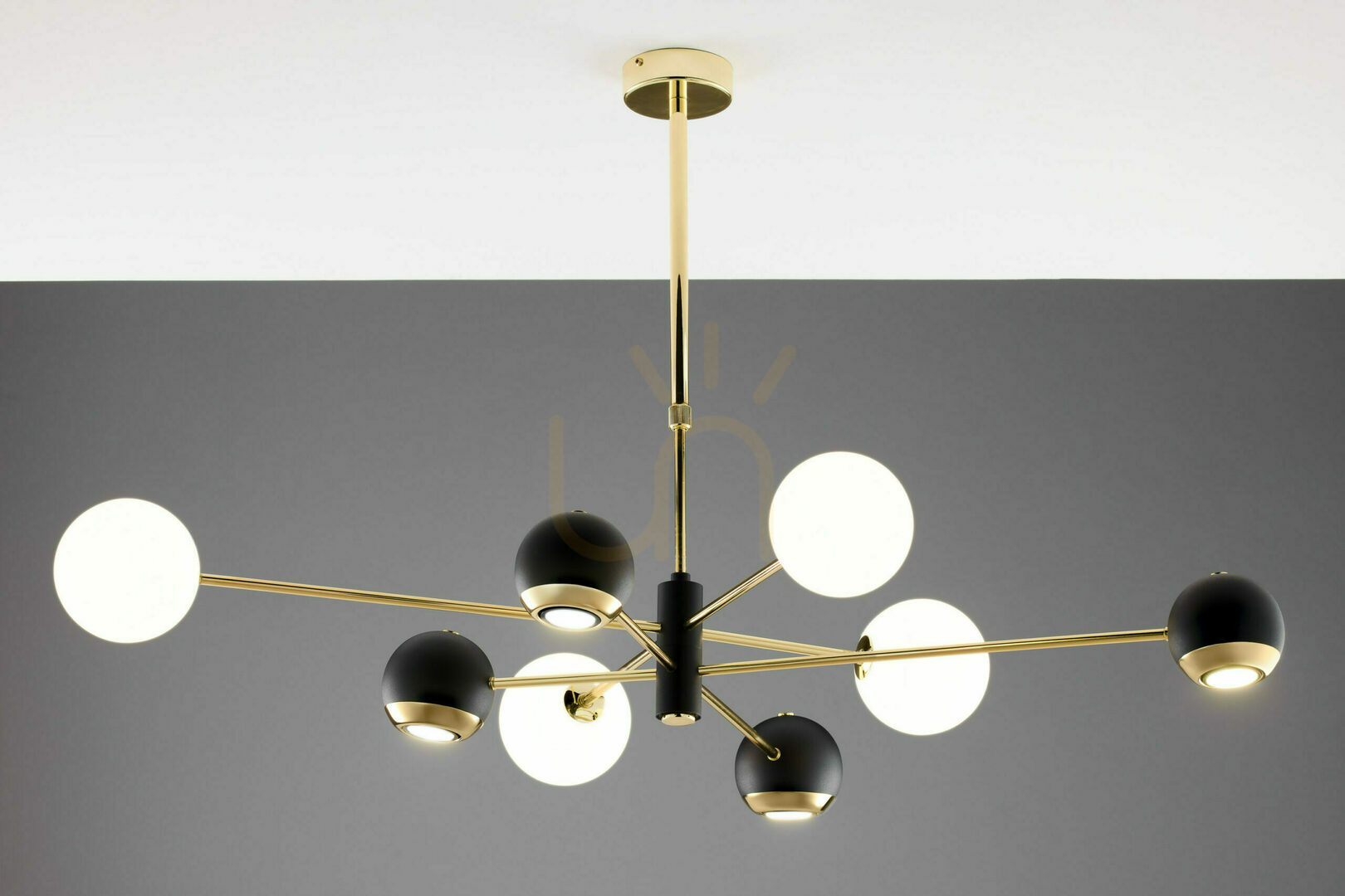 Vorschau MOKA Kronleuchter Gold 4xG9/4xGU10/14W MOKA Kronleuchter Gold 4xG9/4xGU10/14W