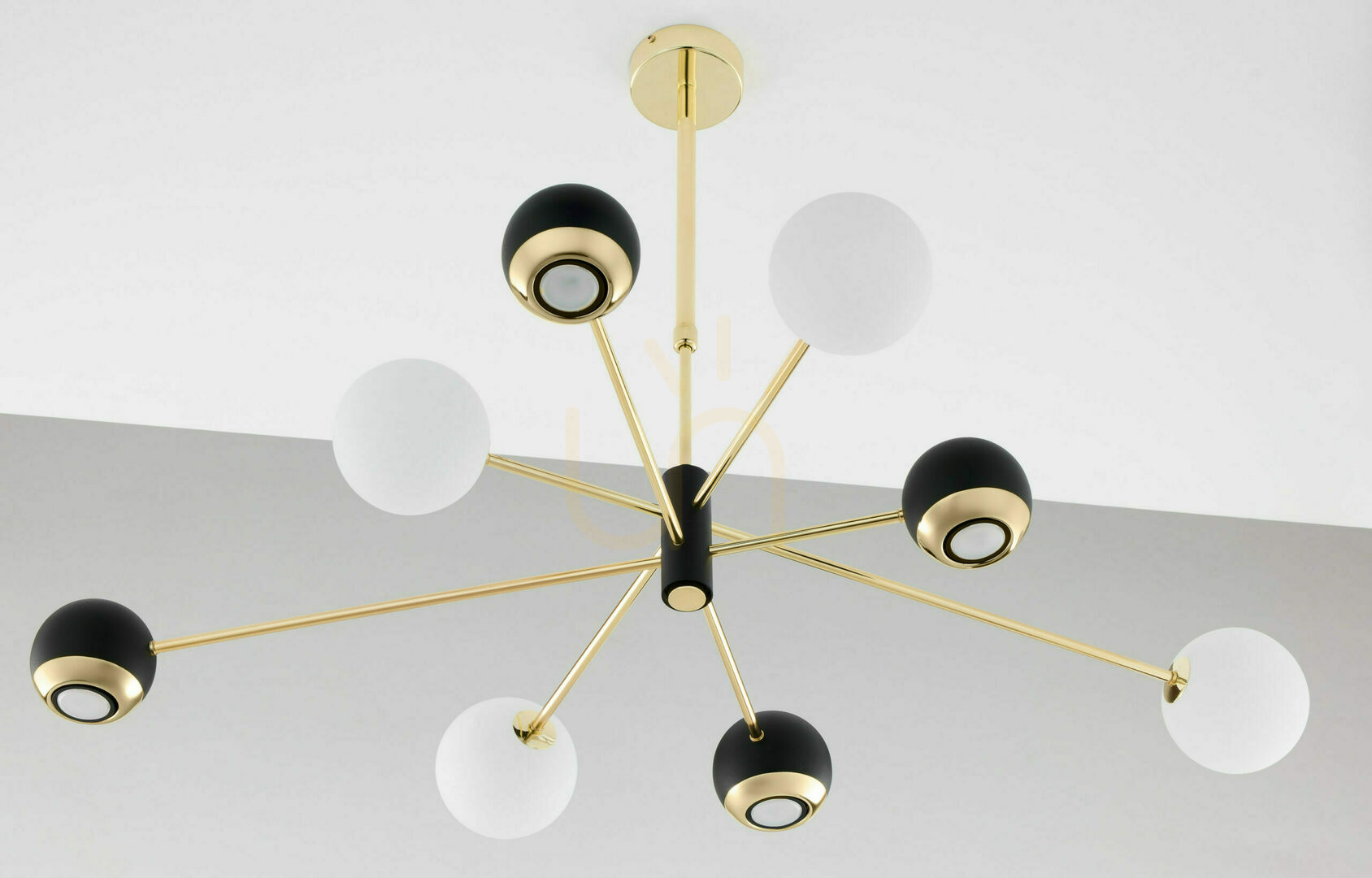 Anzeige MOKA Kronleuchter Gold 4xG9/4xGU10/14W MOKA Kronleuchter Gold 4xG9/4xGU10/14W