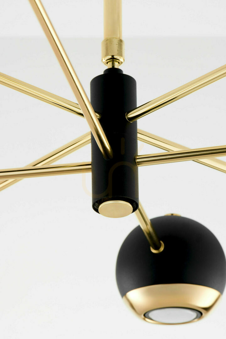 Vorschau MOKA Kronleuchter Gold 4xG9/4xGU10/14W MOKA Kronleuchter Gold 4xG9/4xGU10/14W