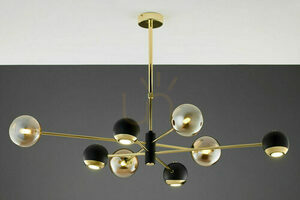 MOKA Kronleuchter Gold 4xG9/4xGU10/14W 2 MOKA Kronleuchter Gold 4xG9/4xGU10/14W small 2