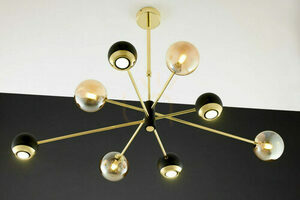 MOKA Kronleuchter Gold 4xG9/4xGU10/14W 7 MOKA Kronleuchter Gold 4xG9/4xGU10/14W small 7