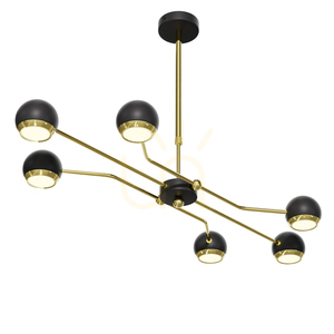 TIANA Kronleuchter Gold 6xG10/14W 1 TIANA Kronleuchter Gold 6xG10/14W small 1