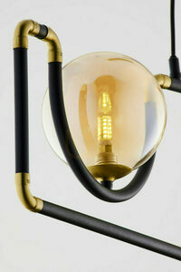 HANZA Pendelleuchte Gold 3xG9/14W small 1