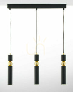 Jupiter ALAS 2004 Pendelleuchte schwarz-gold 3 × GU10 small 0