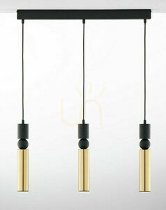 Pendelleuchte Jupiter ALAS 2007 gold-schwarz 3xGU10 14 W 60 cm small 0