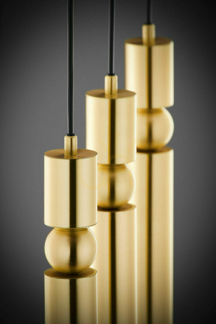 Vorschau ALAS Pendelleuchte Gold 3xG10/14W ALAS Pendelleuchte Gold 3xG10/14W