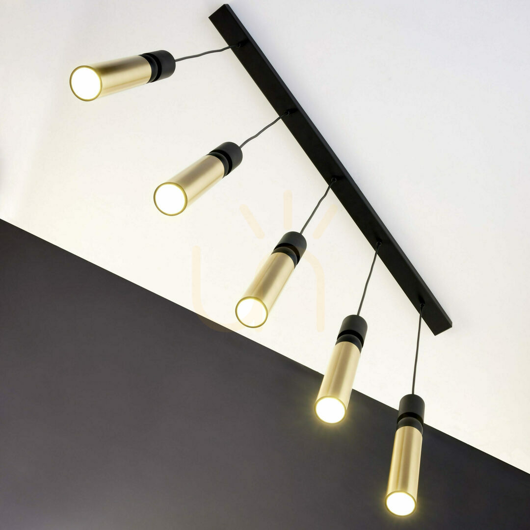 Zeige ALAS Pendelleuchte Gold 5xG10/14W ALAS Pendelleuchte Gold 5xG10/14W