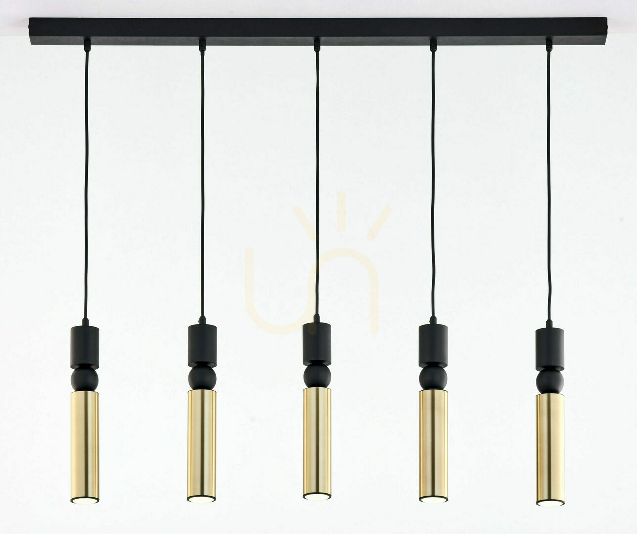 Prüfen ALAS Pendelleuchte Gold 5xG10/14W ALAS Pendelleuchte Gold 5xG10/14W