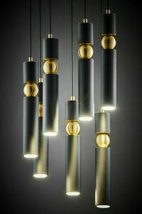 ALAS Pendelleuchte Gold 7xG10/14W small 10