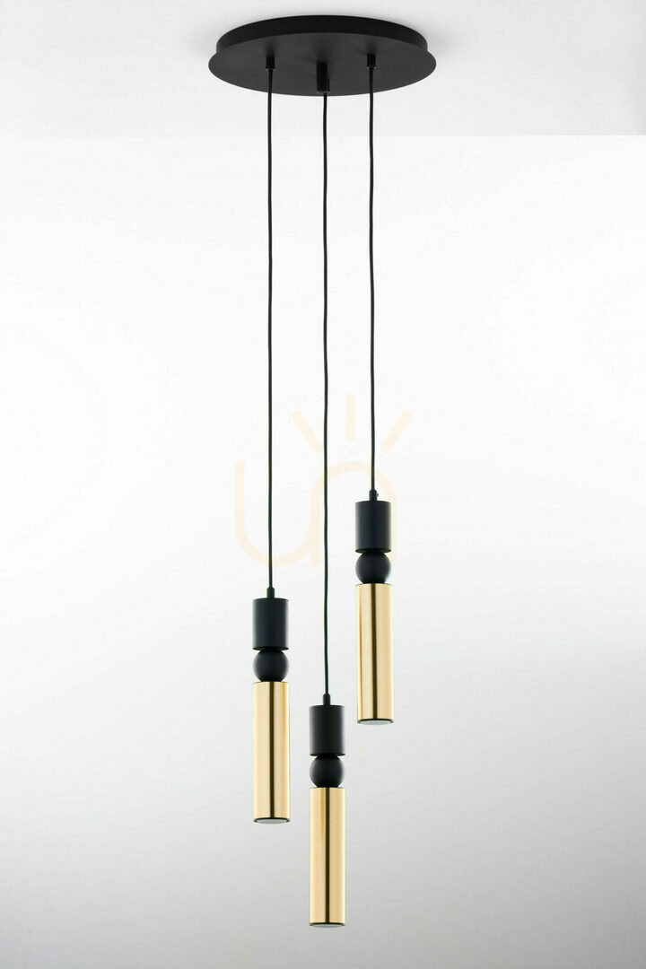 Zeige ALAS Pendelleuchte Gold 3xG10/14W ALAS Pendelleuchte Gold 3xG10/14W