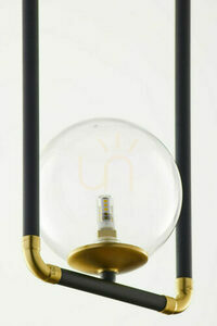 Pendelleuchte Zafra 2023 gold-schwarz G9 Jupiter small 11